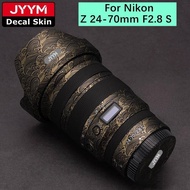 Z 24-70 2.8 Decal Skin Vinyl Wrap Film Lens Body Protective Sticker Protector Coat For Nikon Z 24-70