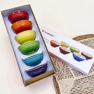 🩷LE CREUSET 酷彩彩虹碗套裝 一組6個裝