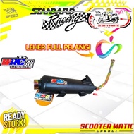 WRC Exhaust Fullset Header Full Rainbow Exhaust Sugigi Tisikigi Standard Racing Metic Vario/Mio/Scoo