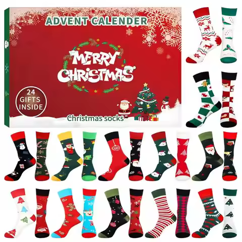Christmas Stocking Advent Calendar 2024 Fun Christmas Stocking Countdown Calendar 24 Days Of Advent 