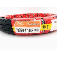 (VIETNAM) CAMEL CHEETAH TYRE 80/90X17  CM-519 (TUBELESS)LC135 TAYAR, 125Z TAYAR, EX5 TAYAR, WAVE125 