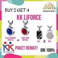 Best Seller 4Kalung Kk Liforce /Kalung Kesehatan / Kk Indonesia / Ori