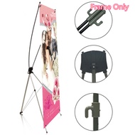 ขาตั้งป้าย X frame ขาตั้งป้ายหน้าร้าน ขาตั้งป้ายโฆษณา ป้ายไวนิล รูปทรงตัว X ขนาด 60X160 ซ.ม. ---