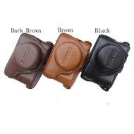 Fujifilm X100V X100S X100F PU Leather Camera Case Bag Cover For Fujifilm X100V X100S X100F With Shou