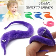 HOMECLEOESQX Funny Worm Magic Props Toys, Magic Props Plush Wiggly Twisty Worm Toys, Strange Trick T