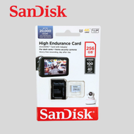 256GB 錄影專用 High Endurance 記憶卡  MicroSD 100MB/s  SDSQQNR-256G-GN6IA