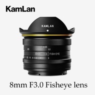 Kamlen & MX T30 APS-C Wide-Angle foee Manual Film Lens Country Camera Lens without Hinged Canon fyii
