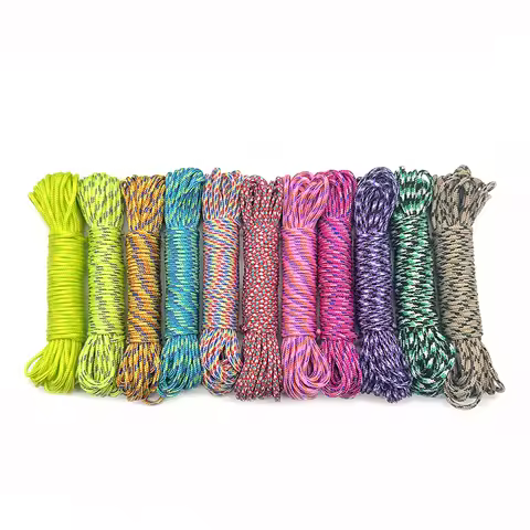 Paracord 2mm one stand Cores Paracord Rope Cuerda Escalada Paracorde Bracelets Paracord Cord For Jew