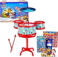 Paw Patrol Drum Set for Kids - Bundle with Paw Patrol Drum Music Set,, More | Paw Patrol Musical Toys for Toddlers