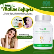 vitaline softgel | Vitaline tiens | Suplemen pemutih &amp; Anti aging