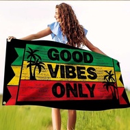 Flag Good Vibes Only fg3X5FT Digital Printing 1D Chunyafen Material