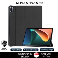 (SG) LionShield Xiaomi Pad 5 Flip Case Casing Cover - Black