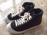 NIKE BLAZER MID AB MHRM TZ 高筒絨布拉鍊帆布鞋