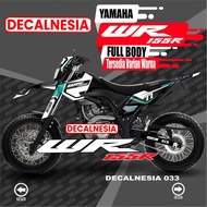 Decal WR155 Full Body Variation Decal WR Supermoto Accessories Sticker Decal Motor Yamaha WR 155 R