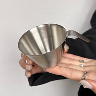 - High-value Metal Measuring Cup espresso Ounce Cup espresso Stainless Steel Extraction Cup with Sca