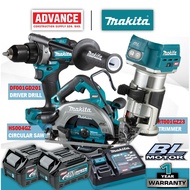 MAKITA 40Vmax Cordless Combo Set RM6388 ( DF001GD201 Driver Drill 13MM / RT001GZ23 Trimmer / HS004GZ