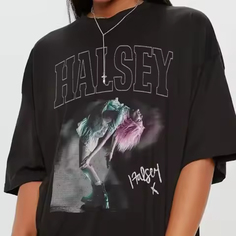 Halsey Album Music Tour 2025 For My Last Trick The Concert T Shirt