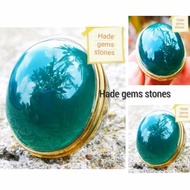 ! BATU AKIK BACAN DOKO CINA CINCAU SUPER CRYSTAL TEMBUS JUMBO 18X25 -