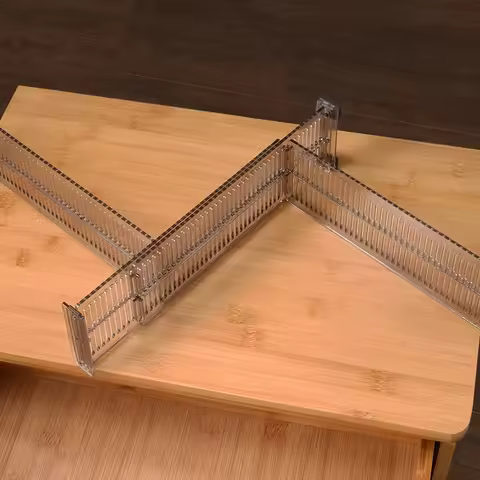 Expandable Drawer Dividers 10.8-20inch Adjustable Drawer Divider Organizers for Drawer-Separators Dr