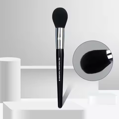 Big Size PRO Precision Powder Brush SEP #59 Flame Shape Blush Compact Powder Makeup Brush Beauty Col