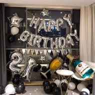 Adult birthday balloon decoration Set 9