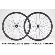 BONTRAGER AEOLUS ELITE 35 TLR DISC CARBON WHEELSET - SHIMANO