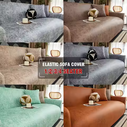 Thicken Sofa Covers Elastic Universal Slipcover Couch Cover Home Sofa Slipcover for Kids Pets Furnit