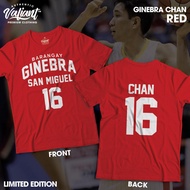 Mens Basketball Shirt PBA Player Barangay Ginebra Jeff Chan PBA Shirt - Valiant Premium Clothing