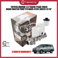 TOYOTA INNOVA 2.0 TGN40 (YEAR 2004) BRAKE MASTER PUMP CYLINDER 47201-OK020 13/16"