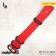 MERAH NEWEST AND Canvas Strap Nato Watch Strap Red NATO+ 20mm 22mm 24mm - 22mm