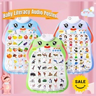 Colorful Audio Alphabet Chart for Kid Alphabet Sticker Baby Literacy Enlightenment Alphabet Chart wi