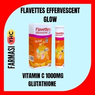 FLAVETTES GLOW EFFERVESCENT VITAMIN C 1000MG GLUTATHIONE