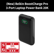 Belkin BoostCharge Pro 3-Port Laptop Power Bank 20K BPB020btBK Belkin Power Bank Phone Power Bank Ty