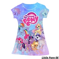Baju Dress Daster Anak Perempuan Little Pony - Little Pony 06, Usia 4-6 Tahun