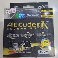 Pioneer Altitude 836X PE Line For jigging
