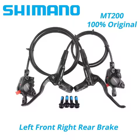 Original Shimano MT200 MT201 M315 MTB Mountain Bike Hydraulic Disc Brake MT200 Brakes 2 Piston 3 Fin