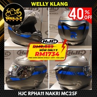 HELMET HJC RPHA 11 CARBON NAKRI MC25F 100% ORIGINAL READY STOCK