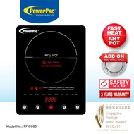 PowerPac Ceramic Cooker Steamboat (Any Pot), BBQ Grill 2000 Watts  (PPIC880)