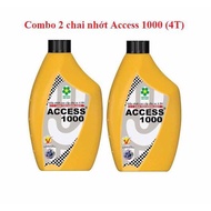 Combo 2 chai Nhớt xe số cao cấp ACCESS 1000 4T 800ML - NK-ACCESS