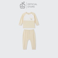 Bộ dài tay La Pomme mảng phối so cool everyday