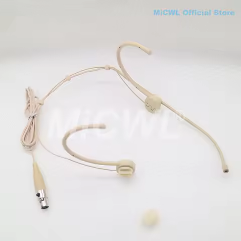 Pro SM35 Headset Microphone For Shure TA4F XLR Foldable Wireeless Headworn Mic