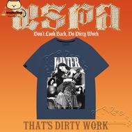 Kpop Aespa Dirty Work Tshirt WINTER Print Tshirt for Fans Unisex Tshirt Vintage Fashion Printing T-s