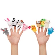 Boneka Jari Hewan Binatang Mainan / Animal Finger Puppet ( Satuan )