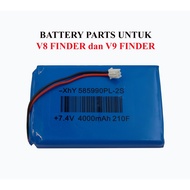 Original V8 FINDER Battery / V9 Finder / V9 Finder Max 4000mAh 7.4V