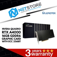 LEADTEK NVIDIA QUADRO RTX A4000 16GB GDDR6 GRAPHIC CARD WITH ECC 256BIT - RTX A4000