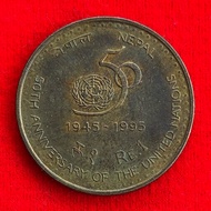 Nepal Coin 1 rupee 1995 Coin​Foreign