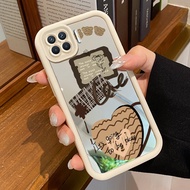 HP Casing OPPO A93 F17 Pro OPPO Reno 4F Reno 4 Lite Case Casing Love Pattern HP Casing Silicone Soft