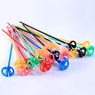Colorful Balloon Sticks 1 Pcs Balloon Stem Random Color Balloon Cup Handle 27Cm Length 32Cm/ 40Cm