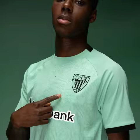 New 2026 Athletic Bilbao 25-26 Season Away Jersey, Y2K Fashion Design Men's Summer Breathable Quick-