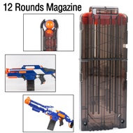 Soft Bullet Clip 12 Reload Clip Round Magazines Darts For Nerf Replacement Toy Gun Bullet Clip Gun